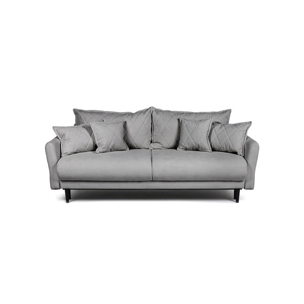 Sulankstoma sofa pilkos spalvos 215 cm Bjork – Bonami Selection