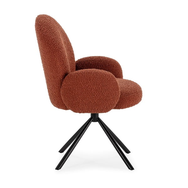 Krėslas raudonos plytų spalvos Dario – Marckeric-image-3