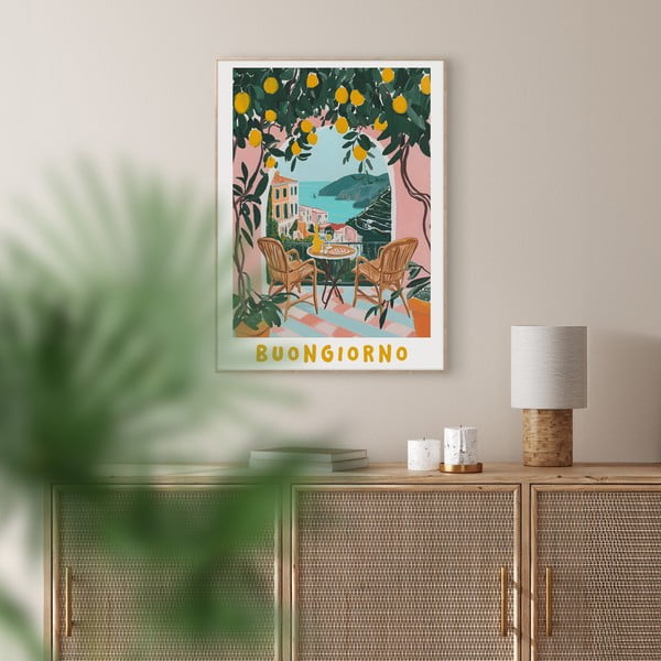 Paveikslas 50x70 cm Balcony I – Styler-image-3