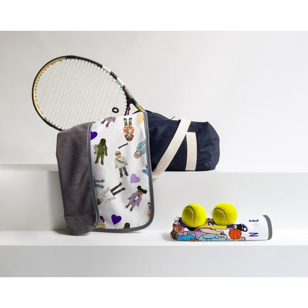 Iš medvilnės vaikiškas mažas rankšluostis 45x70 cm Unique United – Playmobil-image-1