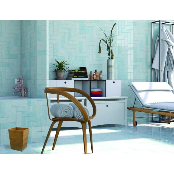 Natūralios spalvos iš bambuko šiukšliadėžė 3 l – MSV-image-1