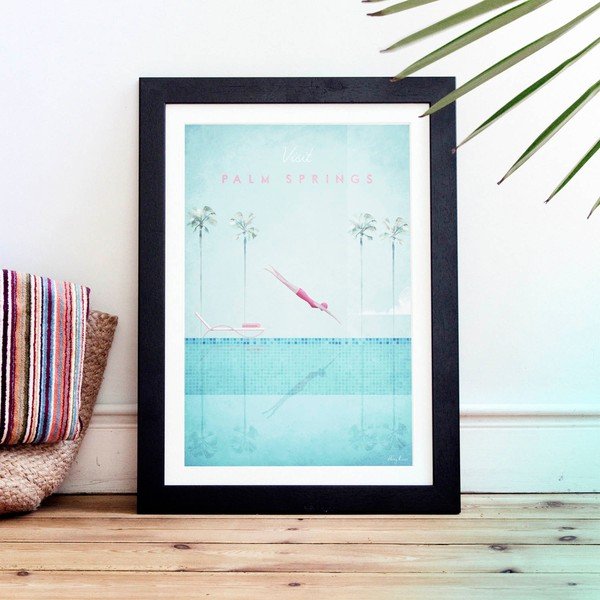 Plakatas Travelposter Palm Springs, A3-image-1