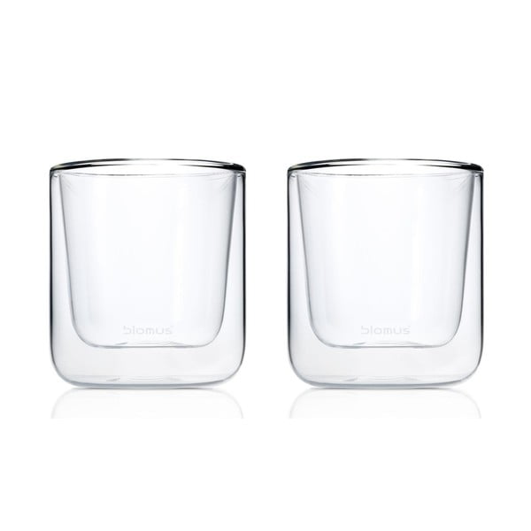 Dviejų sluoksnių stiklinės 2 vnt. 200 ml Nero – Blomus