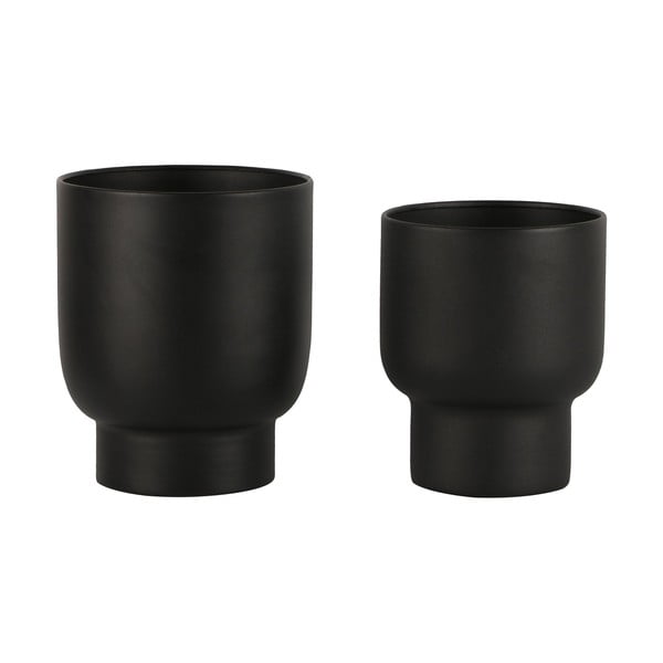 Iš metalo gėlių vazonų dangteliai 2 vnt. ø 16 cm Fulda – House Nordic
