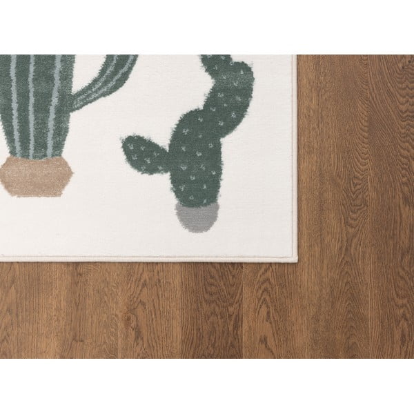 Žalios spalvos/dramblio kaulo spalvos vaikiškas kilimas 120x170 cm Cacto Malachite – FD-image-3