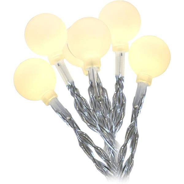 Lauko saulės energija veikianti LED girlianda Star Trading Balls, ilgis 4,75 m-image-4