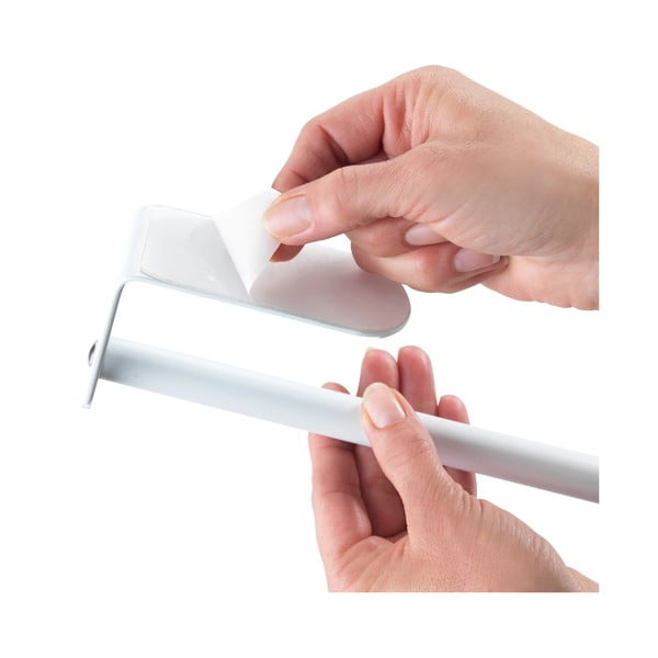 Baltas sieninis laikiklis virtuviniams rankšluosčiams Wenko Nio-image-4