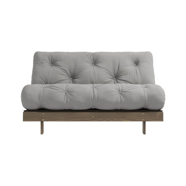 Sulankstoma sofa pilkos spalvos 140 cm Roots – Karup Design