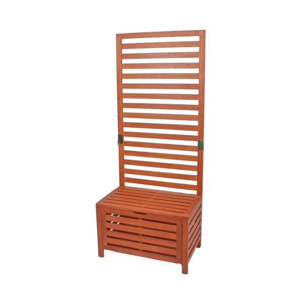 Medžio masyvo sodo suoliukas rudos spalvos Concord – Garden Pleasure