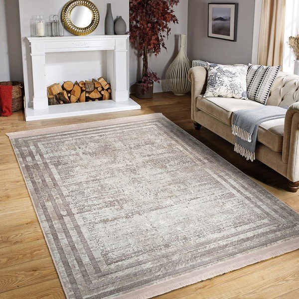 Smėlio spalvos kilimas 120x180 cm - Mila Home-image-1
