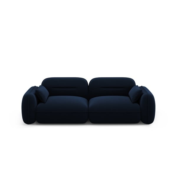 Iš velveto sofa tamsiai mėlynos spalvos 230 cm Audrey – Interieurs 86