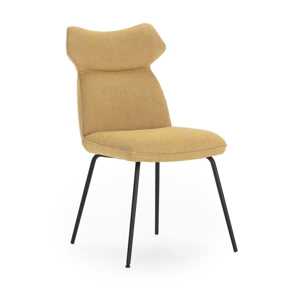 Valgomojo kėdės garstyčių spalvos 2 vnt. Dara – Marckeric