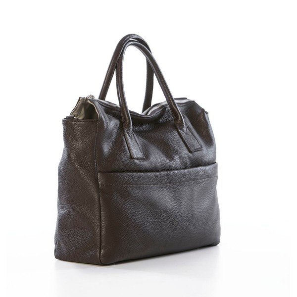 Odinė rankinė Grana Dark Brown-image-3