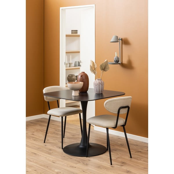 Iš keraminės plokštės valgomojo stalas 90x90 cm Malta – Actona-image-2