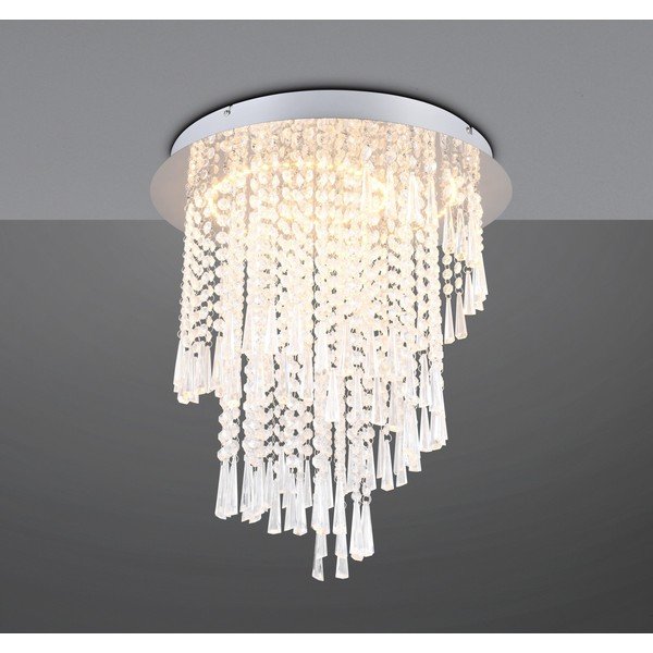 Lubinis šviestuvas sidabrinės spalvos LED ø 45 cm Pomp – Reality-image-1