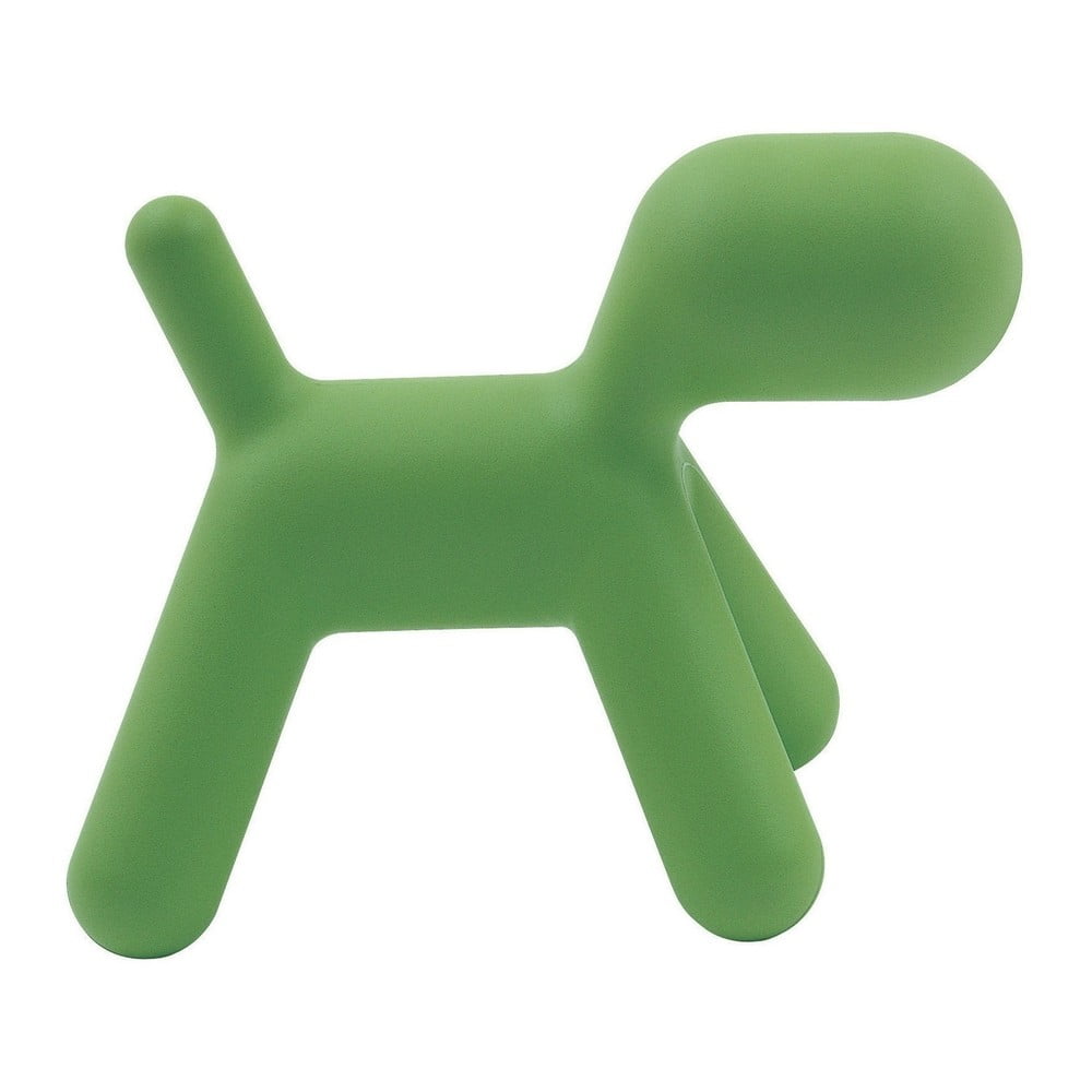 Žalia taburetė "Magis Puppy", 43 cm ilgio