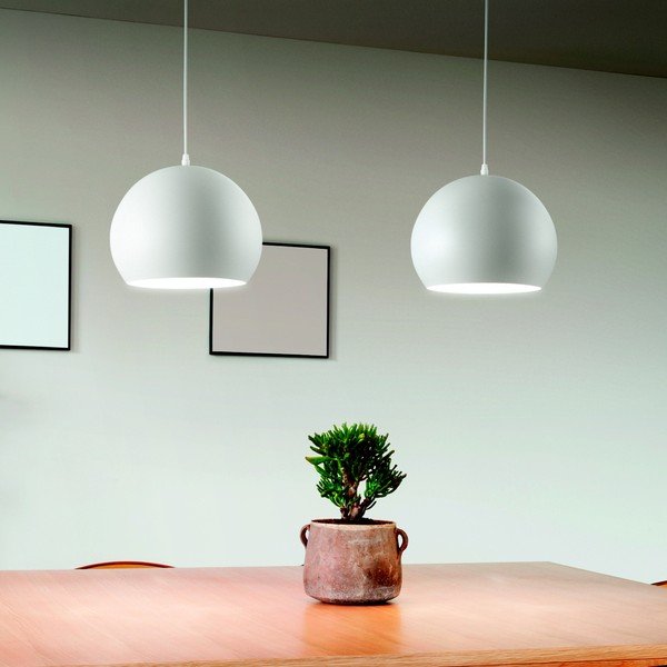 Baltas pakabinamas šviestuvas Evergreen Lights Fahar-image-1