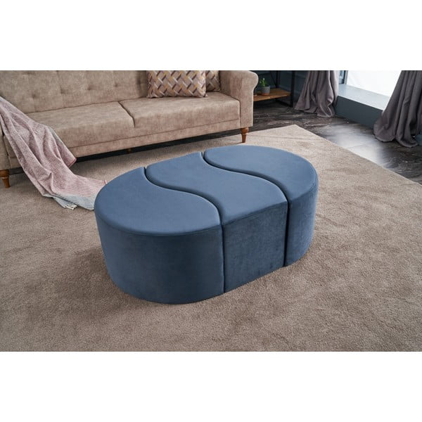 Pufas šviesiai mėlynos spalvos Alya – Artie-image-3