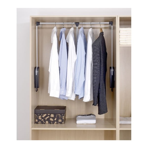 Teleskopinė spintos lentyna drabužiams kabinti Wenko Lift-image-2