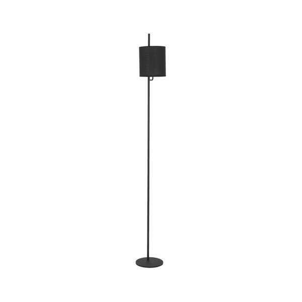 Juodos spalvos iš metalo pastatomas šviestuvas (aukštis 176 cm) Yama – Nova Luce