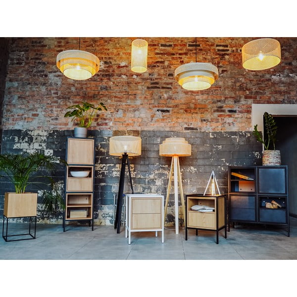 Juoda knygų spinta 45x102 cm Skap - CustomForm-image-1