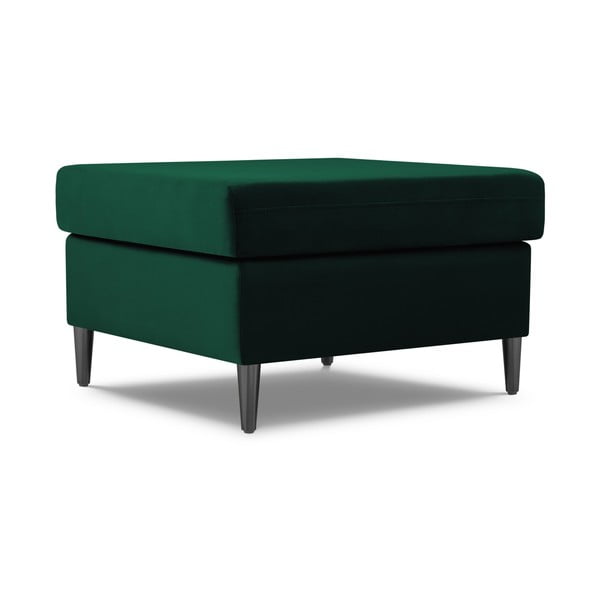 Žalios spalvos iš velveto taburetė Kyoto – Cosmopolitan Design-image-1