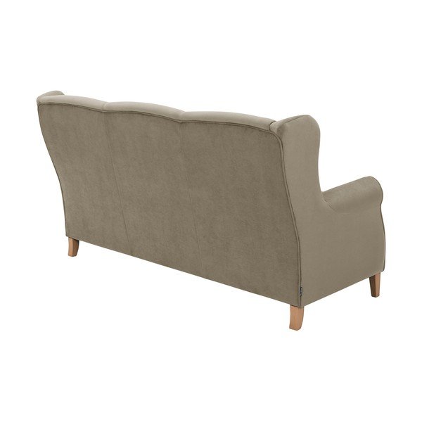 Ruda aksominė sofa Max Winzer Lorris, 193 cm-image-2