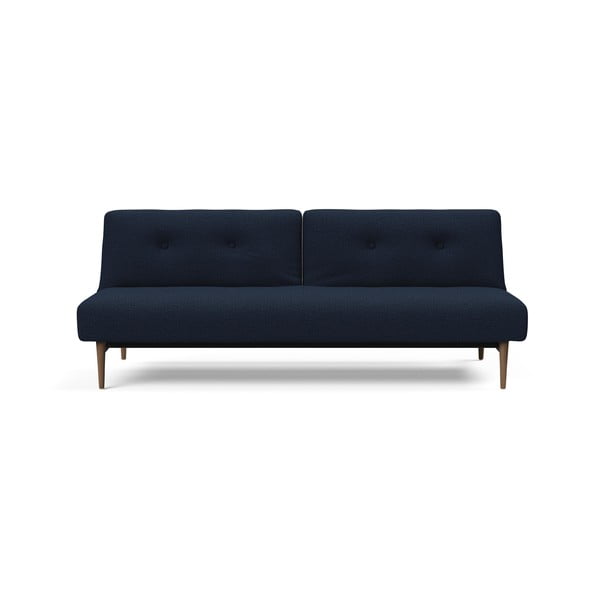 Tamsiai mėlyna sofa-lova Innovation Ample Mixed Dance Blue, 90 x 210 cm