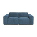 Iš kordinio velveto sofa mėlynos spalvos 202 cm Sting – Scandic