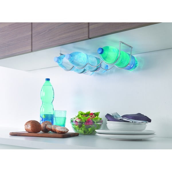 Sieninis metalinis vyno stovas 4 buteliams My-Bottle - Metaltex-image-1