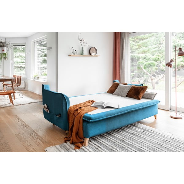 Sulankstoma sofa turkio spalvos 225 cm Charming Charlie – Miuform-image-4