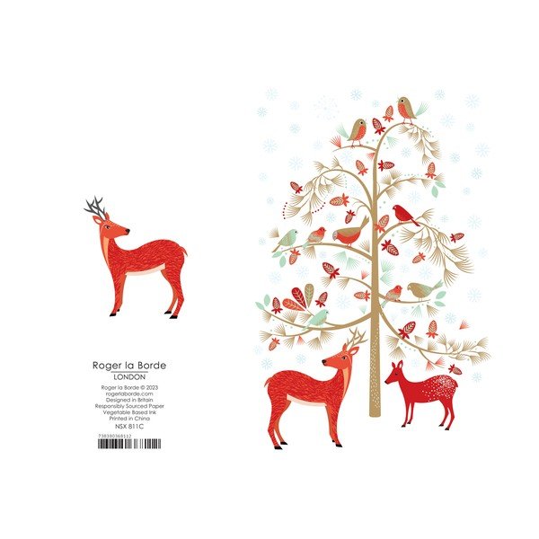 Sveikinimo atvirukai rinkinyje 8 vnt. su Kalėdų motyvu Christmas  – Roger la Borde-image-2