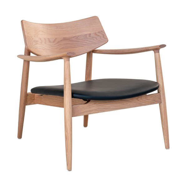 Krėslas juodos spalvos Olvera – House Nordic