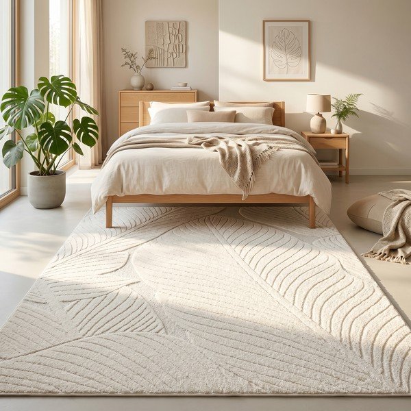 Kreminės spalvos kilimas 120x170 cm Lamina – ESTE-image-3