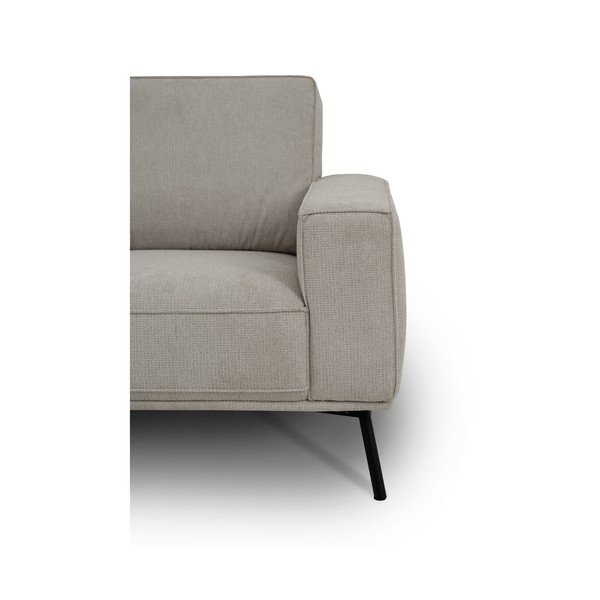 Pilkai smėlinės spalvos kampinė sofa iš šenilinio audinio (su kairiuoju kampu/„L“ formos) Amsterdam – Scandic-image-4