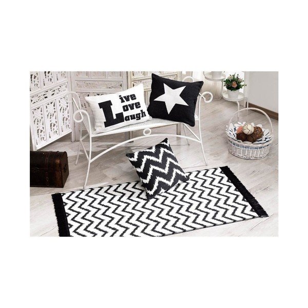 Dvipusis kilimas Armada Seti Zigzag, 150 x 80 cm-image-1