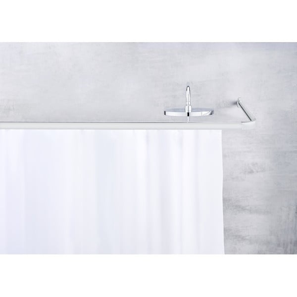 Dušo užuolaidų strypas blizgios sidabrinės spalvos Era – Wenko-image-1