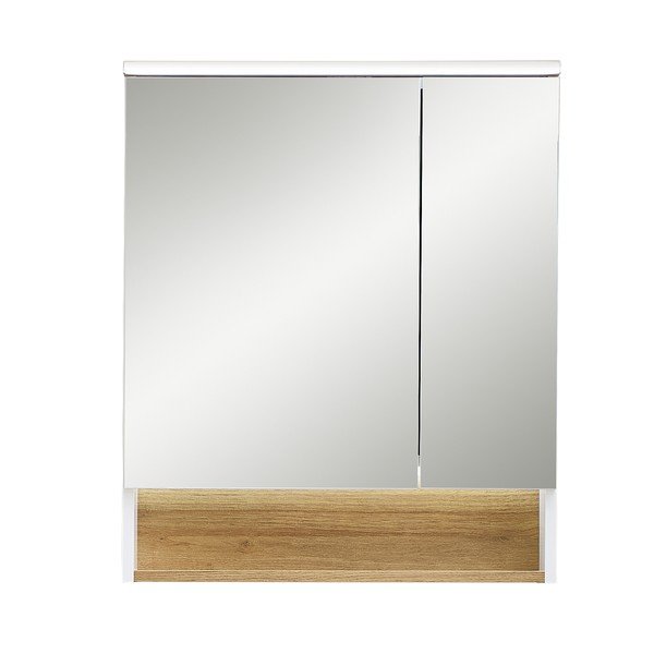 Baltos spalvos vonios daiktadėžė 72x60 cm Quickset 383 – Pelipal