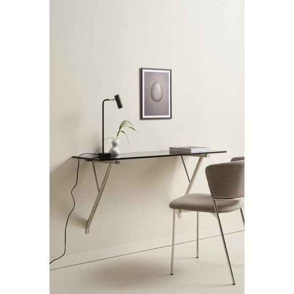 Pakabinamas sieninis rašomasis stalas su stikliniu stalviršiu 40x120 cm Kullaberg – Jotex-image-1