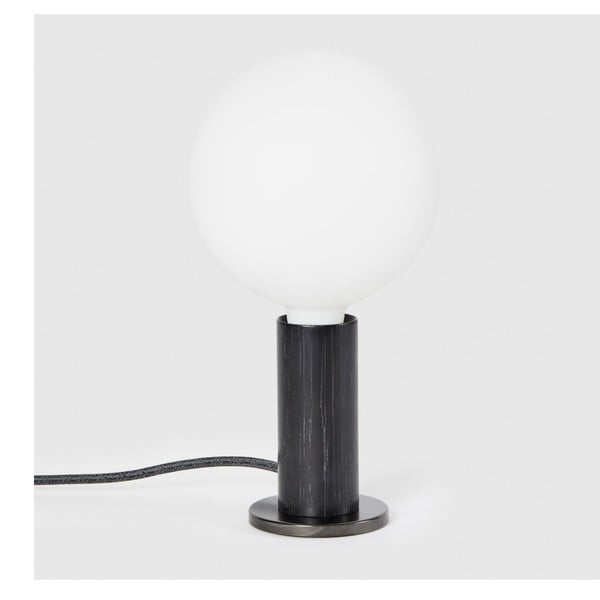 Stalinis šviestuvas juodos spalvos su pritemdymo funkcija (aukštis 28 cm) Knuckle – tala-image-2