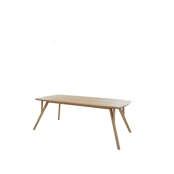 Iš mango masyvo valgomojo stalas 100x200 cm Quenza – Light & Living