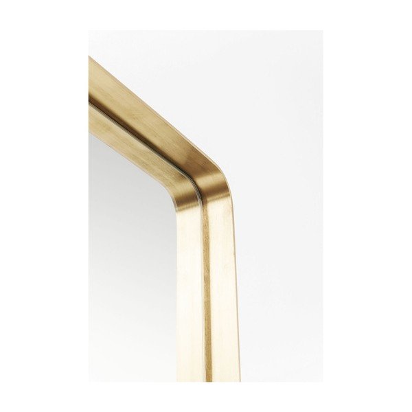 Veidrodis su žalvario rėmu "Kare Design" stačiakampis, 200 x 70 cm-image-4