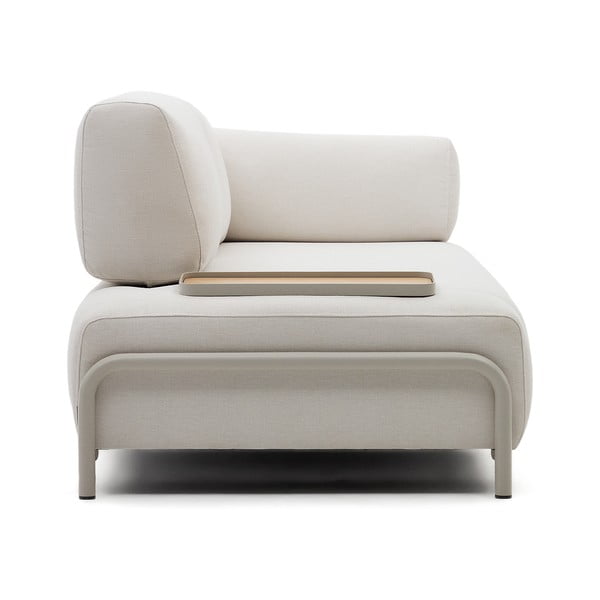 Smėlio spalvos iš šenilinio audinio sofa 232 cm Compo – Kave Home-image-3