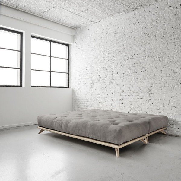 Sofa "Senza Natural/Granite Grey-image-2