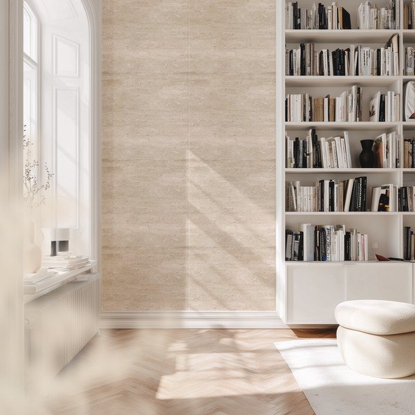 Iš tekstilės akustinės plokštės 2 vnt. 60x60 cm Travertine II – Styler-image-2