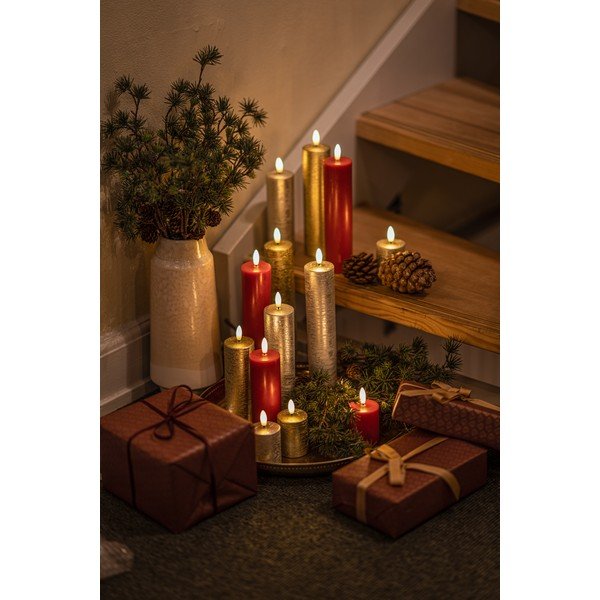 LED žvakės 2 vnt. (aukštis 6,5 cm) Sille Mini – Sirius-image-2