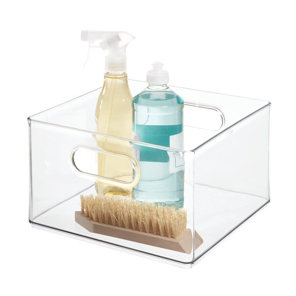Skaidri dėžutė iDesign The Home Edit, 25,4 x 25,3 cm-image-2