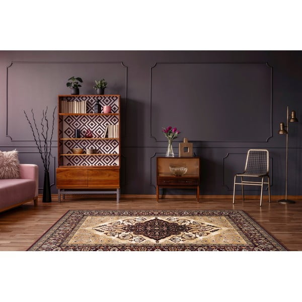 Kilimas iš vilnos raudonos spalvos 133x180 cm Audrey – Agnella-image-1