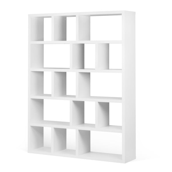 Knygų spinta  baltos spalvos 150x198 cm Berlin – TemaHome-image-2