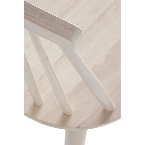 Šviesios natūralios spalvos iš kaučiukmedžio masyvo baro taburėtės 2 vnt. (sėdynės aukštis 45 cm) Jolina – Ellos Home-image-4